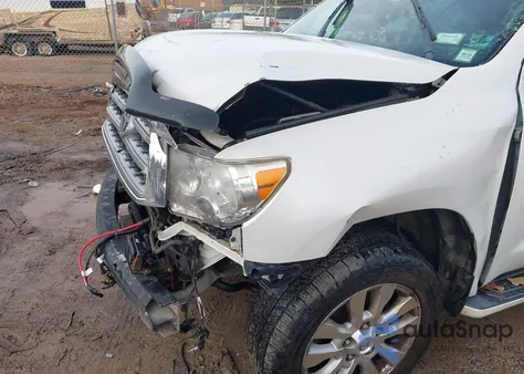 2013 Toyota Sequoia Platinum 5.7L V8 from USA, damaged, VIN 5TDDW5G1XDS086092